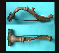 Brooch, Kraftig Profilierte-type Zoomorphic, 1st Cent. AD Sold!